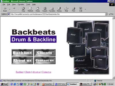 backbeats screen shot